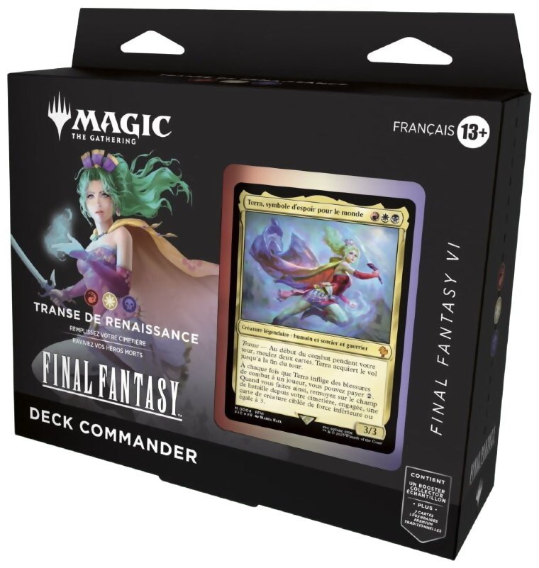 Magic - Deck Commander -  Transe De Renaissance - Final Fantasy VI