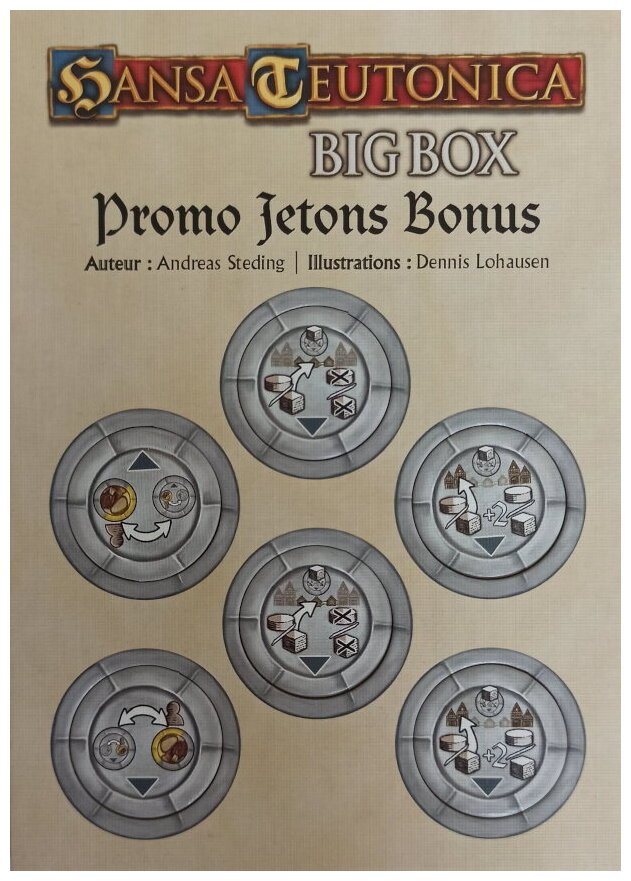 Hansa Teutonica  - Promo Jetons Bonus - Big Box