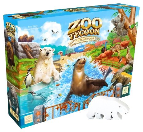 Zoo Tycoon - New Shores - The Board Game - Deluxe