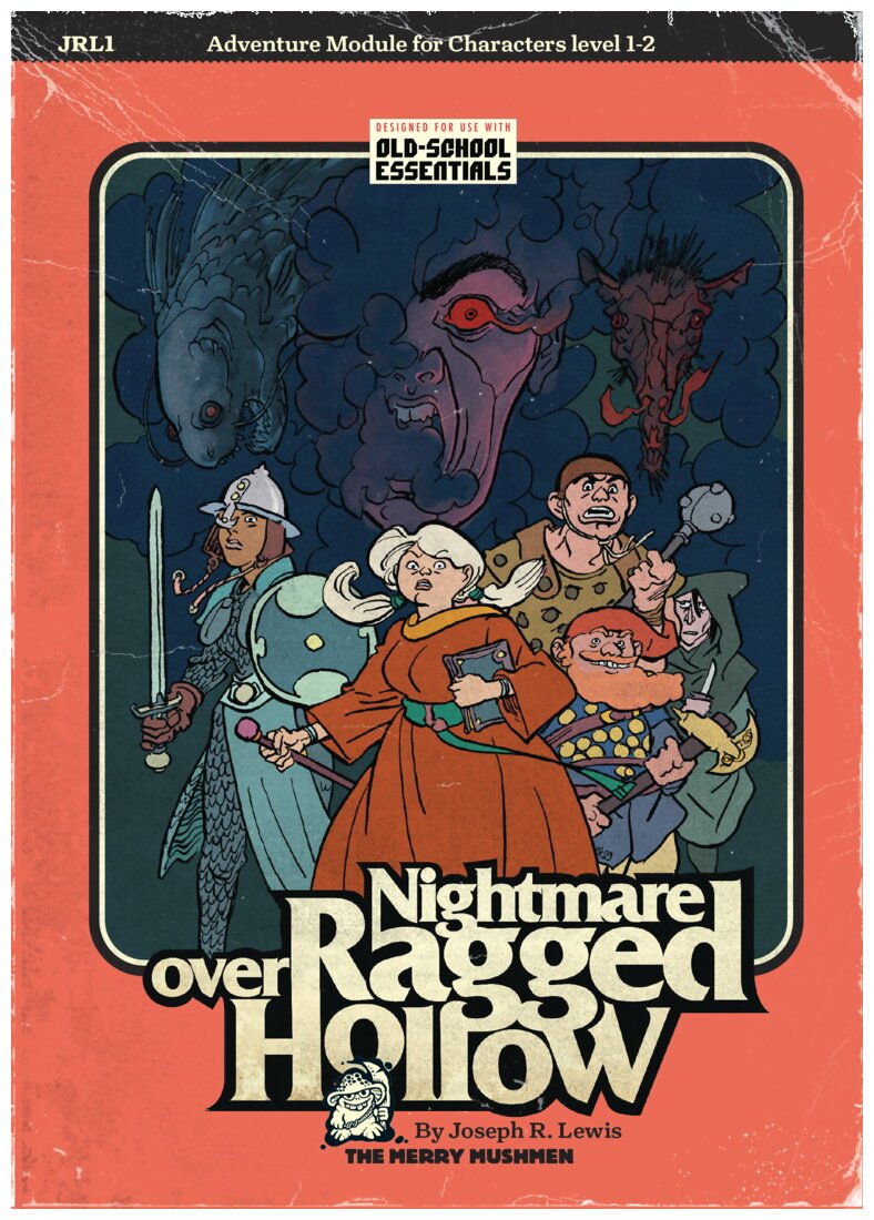 Old-school Essentials - Nightmare over ragged hollow