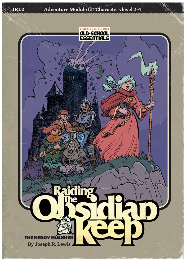 Old-school Essentials - Raiding the obsidian keep