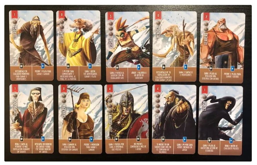 Saqueadores Del Mar Del Norte - Promos Cartas