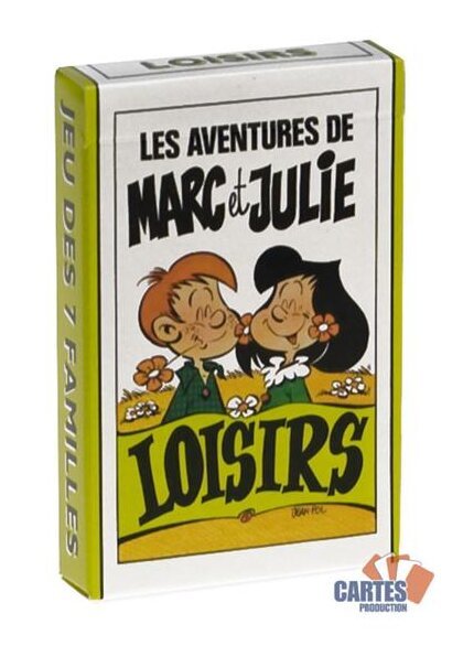 Jeu des 7 familles - Les Aventures De Marc et Julie - Loisirs