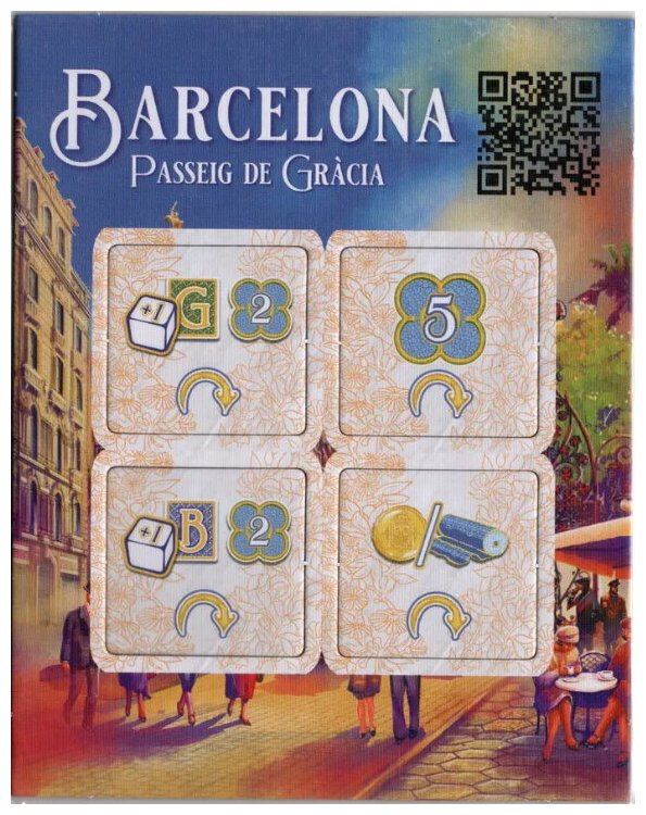 Barcelona Passeig De Gràcia – New Building Bonus Tiles