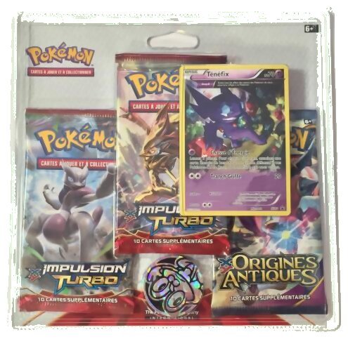 Pokémon JCC - Pack De 3 Boosters - Ténéfix - Impulsion TURBO
