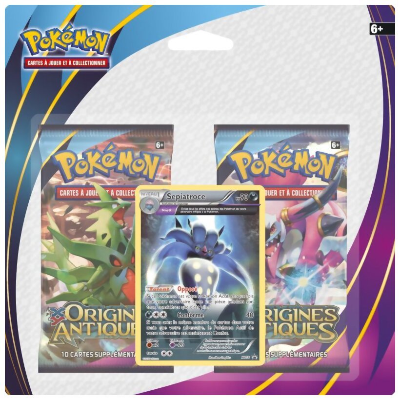 Pokémon JCC - Pack De 2 Boosters - Sepiatroce - Origines Antiques