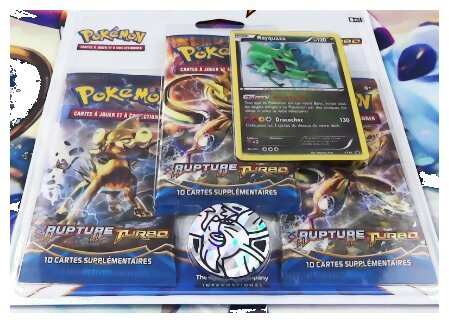 Pokémon JCC - Pack De 3 Boosters - Rayquaza - Rupture Turbo