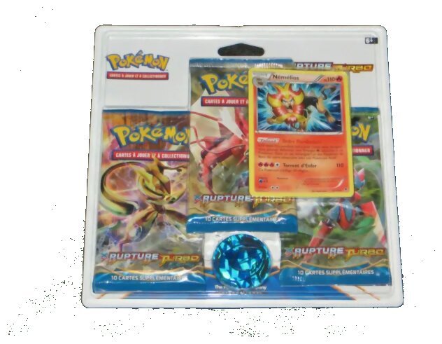 Pokémon JCC - Pack De 3 Boosters - Némélios - Rupture Turbo