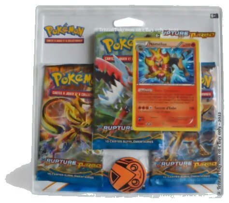 Pokémon JCC - Pack De 3 Boosters - Némélios - Rupture Turbo