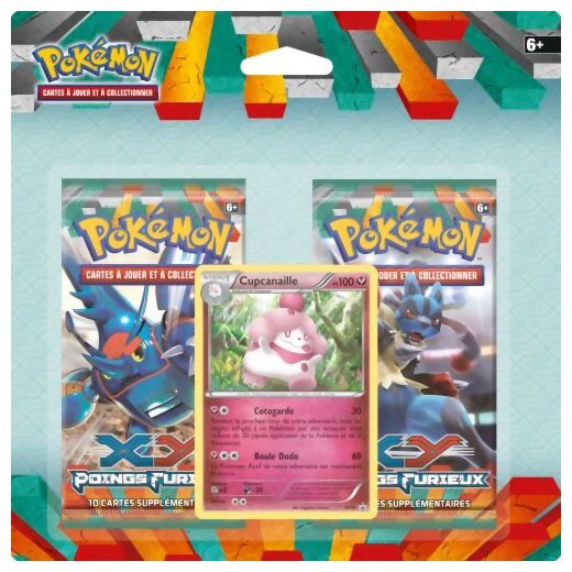 Pokémon JCC - Pack De 3 Boosters - Cupcanaille - Poings Furieux