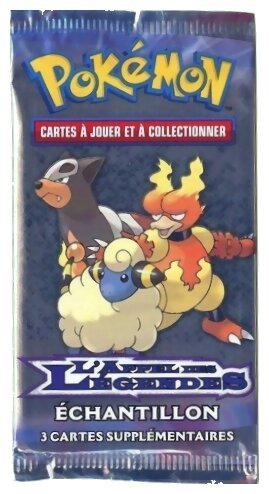 Pokémon JCC - Booster - L'appel Des Légendes - Échantillon