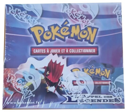 Pokémon JCC - Display - L'appel Des Légendes