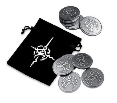 Cthulhu Hack - Jetons de fortune - Version Métal