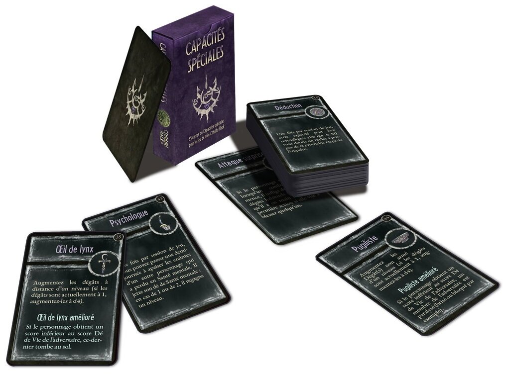Cthulhu Hack - Deck capacités spéciales