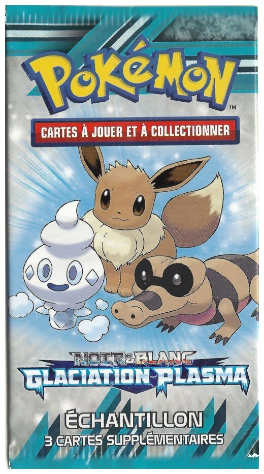Pokémon JCC - Booster - Glaciation Plasma - Échantillon
