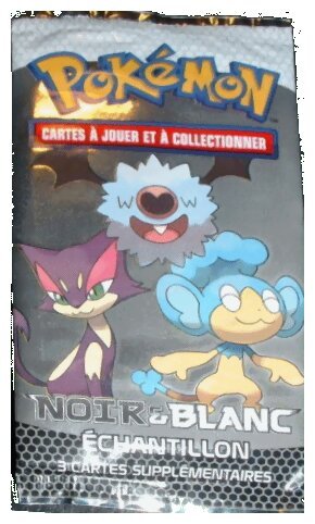 Pokémon JCC - Booster - Noir & Blanc - Échantillon