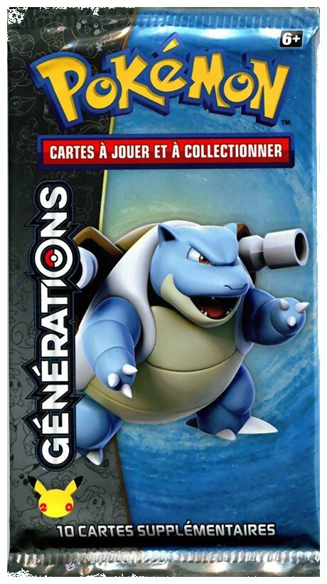 Pokémon JCC - Booster - Générations