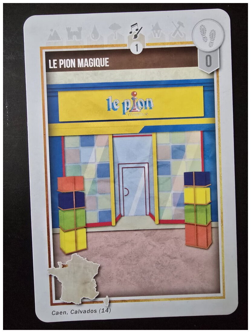15 Jours En France - Le Pion Magique