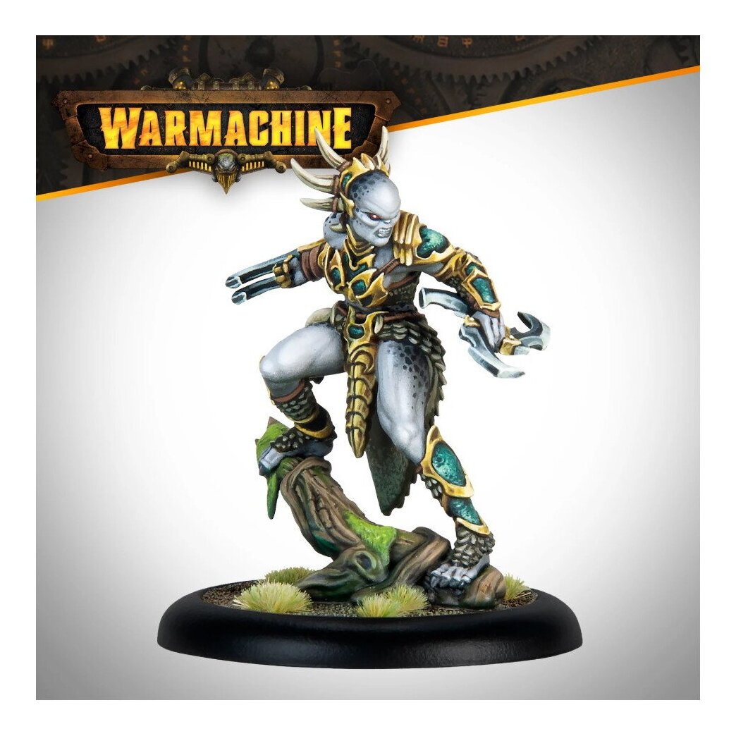 Warmachine - Nissak, Totem Huntress Champion