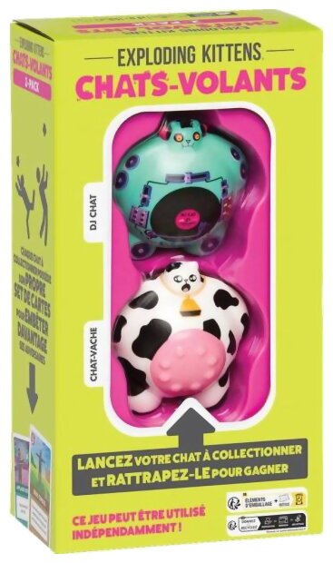Exploding Kittens - Chats-Volants - Chat Vache / DJ Chat