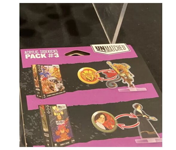 Unmatched - Acrylic Sidekicks Pack #3