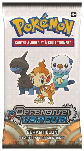 Pokémon JCC - Booster - Offensive Vapeur - Échantillon