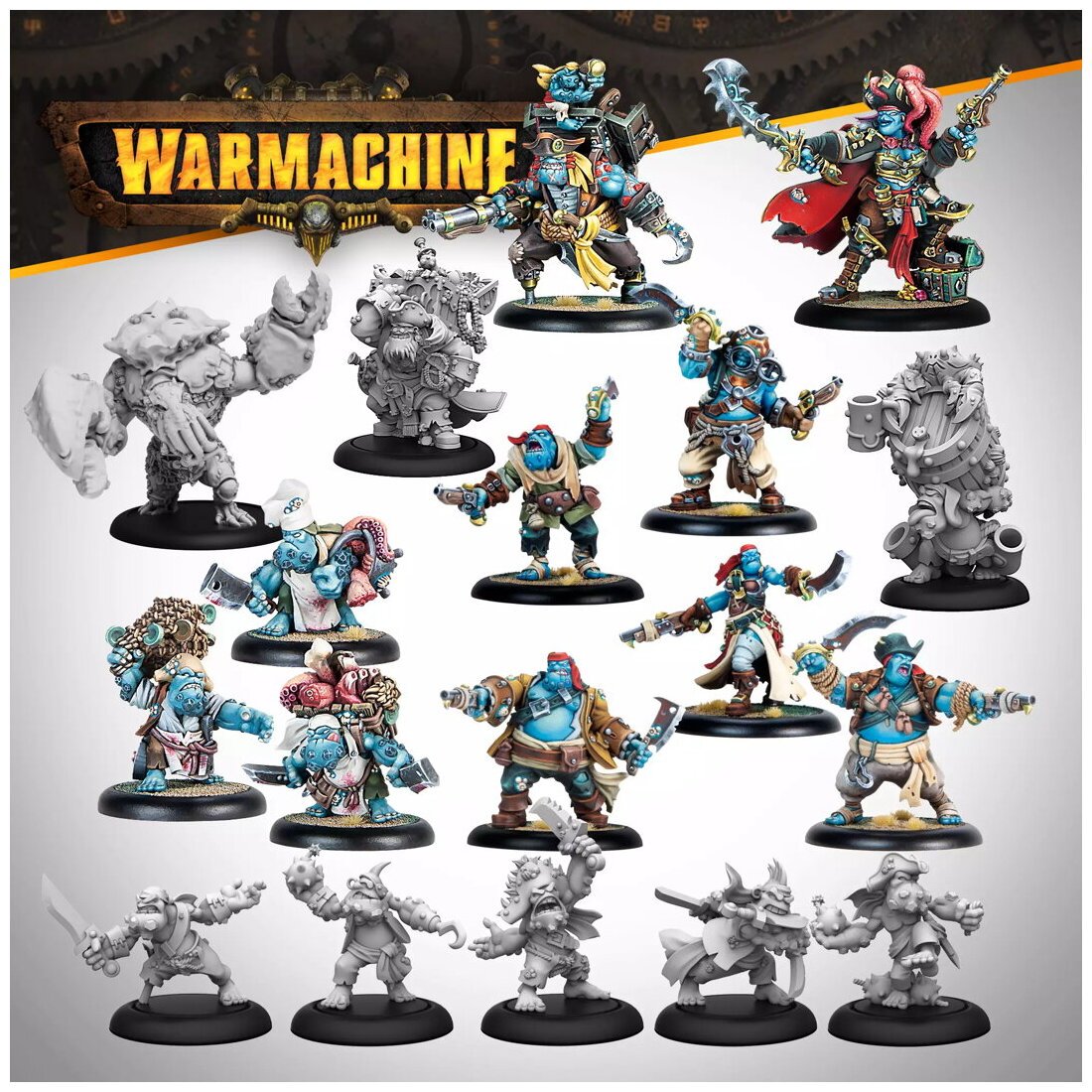 Warmachine - Southern Kriels Brineblood Marauders - Core Expansion