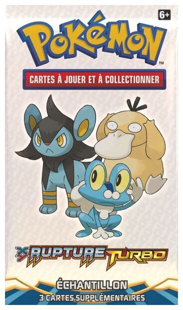 Pokémon JCC - Booster - Rupture TURBO - Échantillon