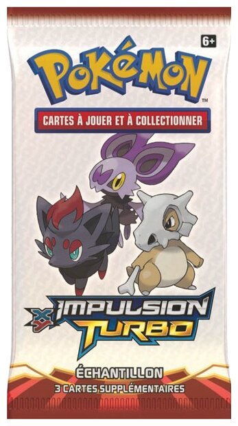Pokémon JCC - Booster - Impulsion TURBO - Échantillon