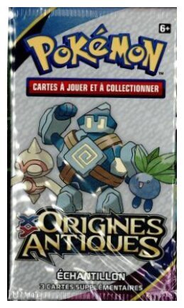 Pokémon JCC - Booster - Origines Antiques - Échantillon
