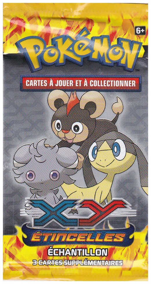 Pokémon JCC - Booster - Étincelles - Échantillon