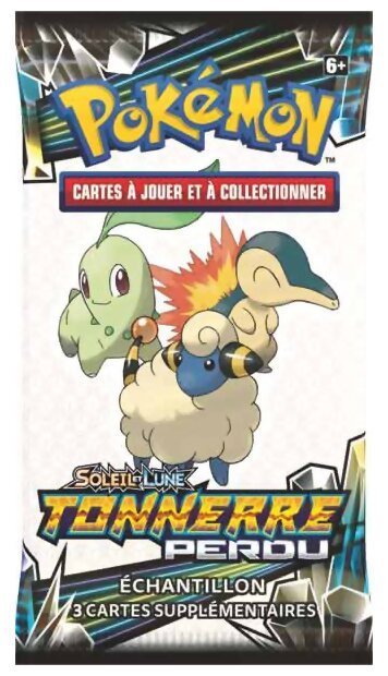 Pokémon JCC - Booster - Tonnerre Perdu - Échantillon