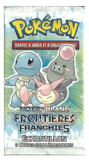 Pokémon JCC - Booster- Frontières Franchies - Échantillon
