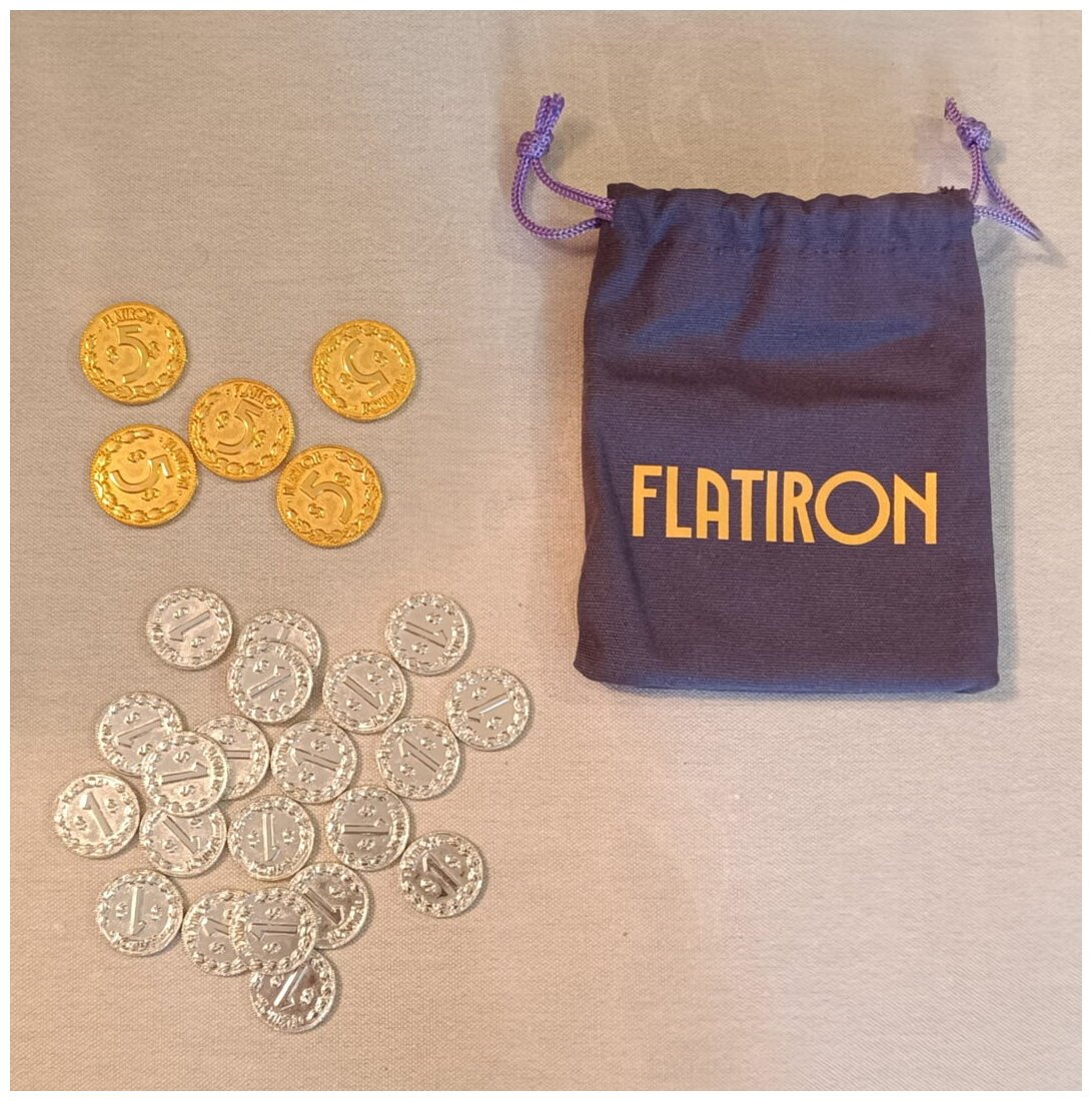 Flatiron - Pièces De Monnaies en Métal