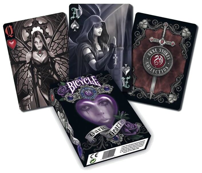Bicycle Dark Hearts
