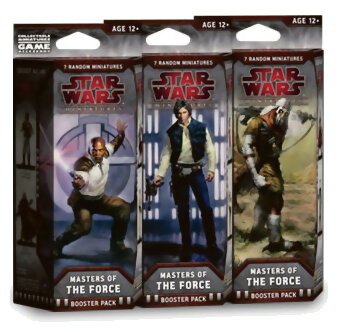 Star Wars Miniatures - Masters Of The Force - Booster