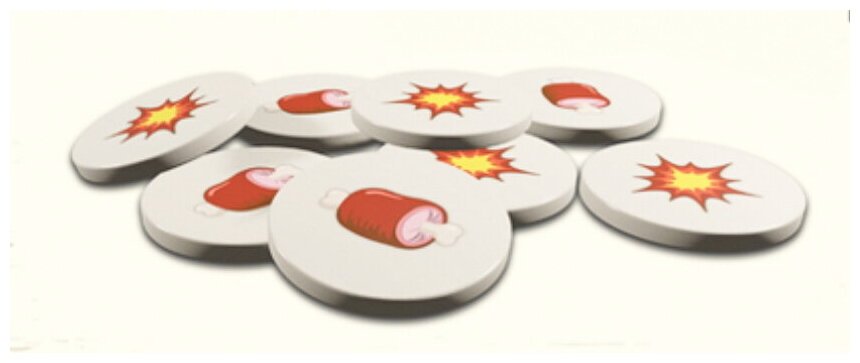 Cannibal World - Acrylic Tokens