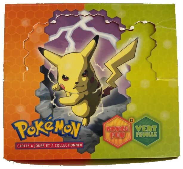Pokémon JCC - Display - Rouge Feu & Vert Feuille
