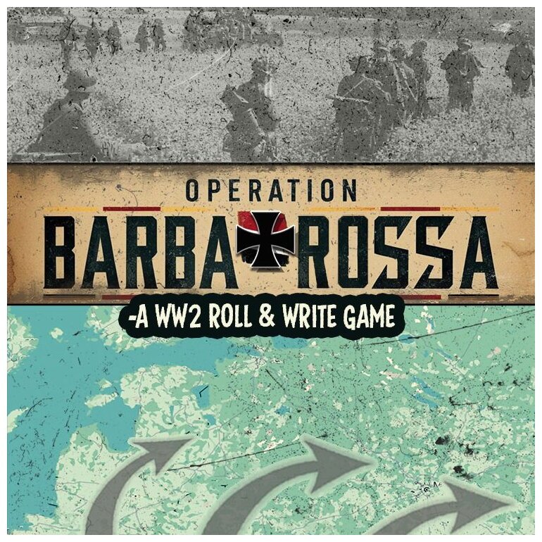 Operation Barbarossa - A WW2 Roll & Write Game