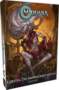 Middara - Girtiya, The Imprisoned Witch - Resin Kit