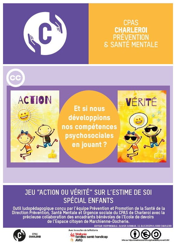 Action  Ou Vérité - Spécial Estime De Soi - Version Enfants