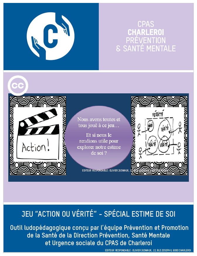 Action  Ou Vérité - Spécial Estime De Soi - Version Ados/Adultes