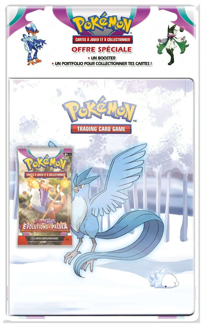 Pokémon JCC - Portfolio + 1 booster - Évolutions à Paldéa