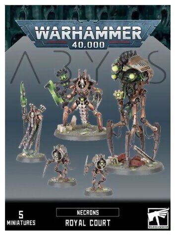Warhammer 40k - Royal Court - Necrons