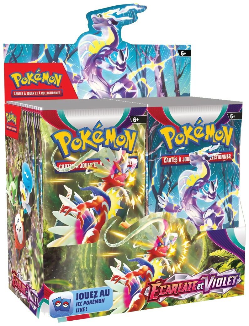 Pokémon JCC - Display - Écarlate et Violet