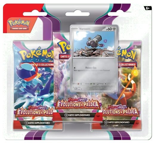 Pokémon JCC - Pack de 3 boosters -  Vrombi - Évolutions à Paldea