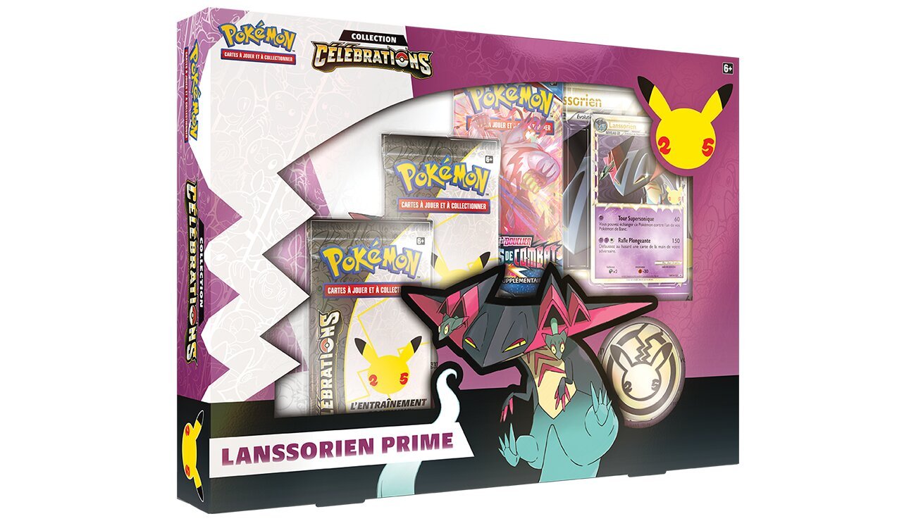 Pokémon JCC - Collection - Lanssorien Prime - Célébrations