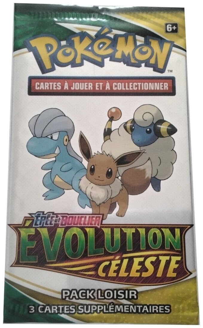 Pokémon JCC - Booster - Évolution Céleste - Pack Loisir