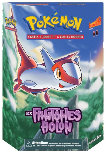 Pokémon JCC - Deck à thème -  Brume De Feu - Fantômes Holon