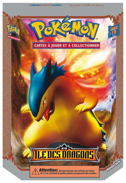 Pokémon - Deck à thème - Flamboiement Nocturne - Île des Dragons